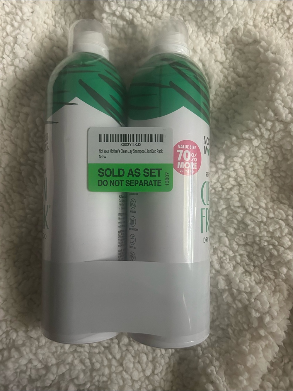 Not Your Mother's Clean Freak Dry Shampoo bundle